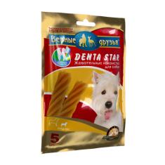 Лакомство для чистки зубов DENTA STAR  звезда крученая 5 шт.  для собак от 4 до 10 кг