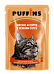 Пакет дой-пак для кошек "Puffins" Мясное ассорти в соусе 75 гр.
