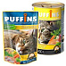 Консервированный корм для кошек  "Puffins" Курица в желе ж/б 415 гр.